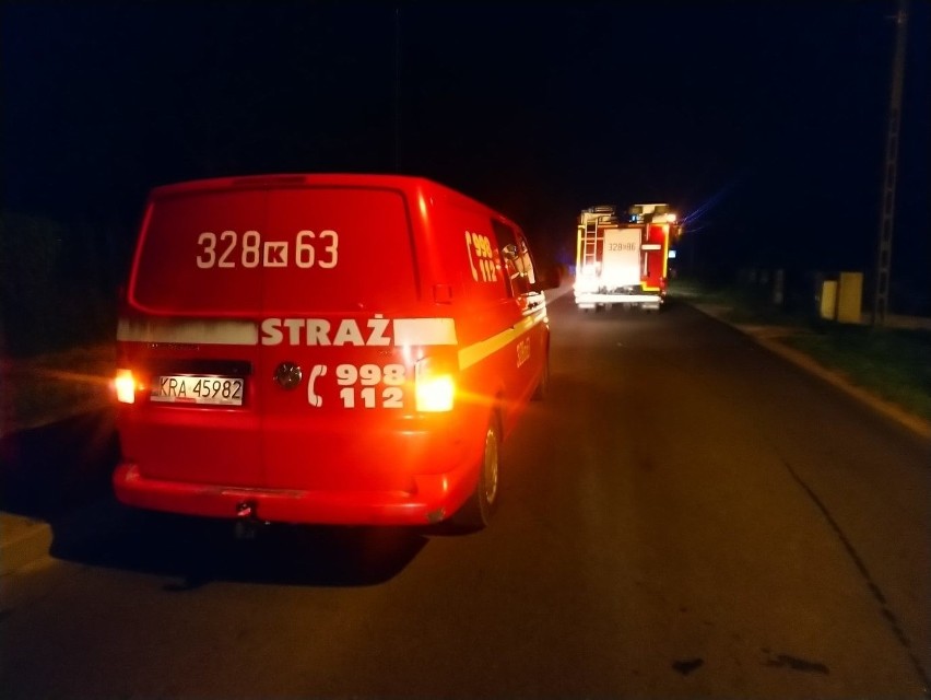 Gmina Liszki. Na drodze powiatowej została potrącona kobieta. Weszła na jezdnię zza autobusu