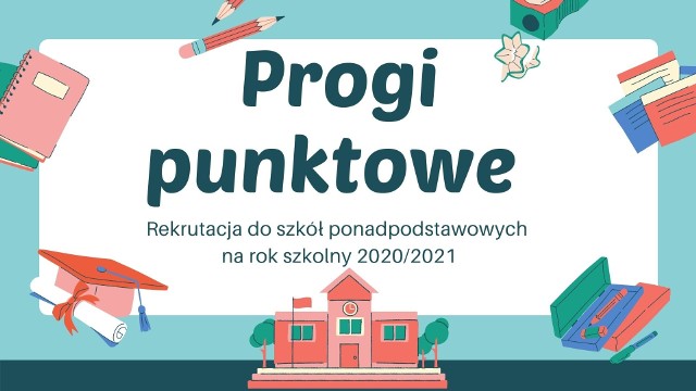 Rekrutacja do szkół średnich 2020: Progi punktowe podane od minimalnego do maksymalnego. Górny próg punktów wynosił 200 z kilkoma wyjątkami, gdzie ta liczba jest podana w nawiasie.Zobacz progi punktowe do poznańskich liceów, techników i szkół branżowych na rok szkolny 2020/2021Przejdź do galerii------->