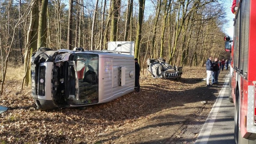 Do kolejnego groźnego wypadku doszło dziś w Tryszczynie. Na...