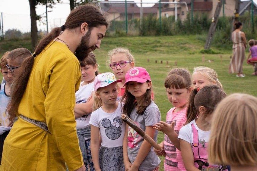 Warsztaty z grupą rekonstrukcyjną w Żorach - Osinach