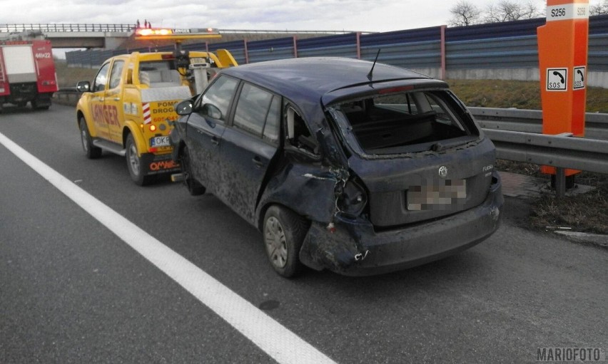 Do zderzenia doszło na 255. km. autostrady A4 w kierunku...