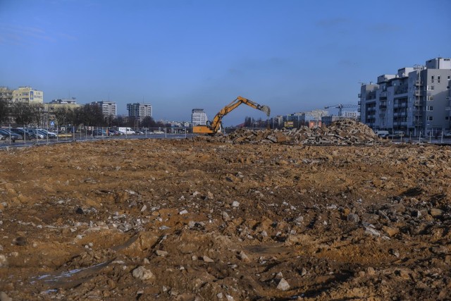 30.01.2019. Pas startowy na gdańskiej Zaspie. Początek inwestycji Budimexu