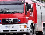 Pożar przy placu Stare Miasto w Radomiu. Jedna osoba w szpitalu