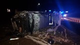 Wypadek w okolicach Radomska. 2 osoby ranne, kierowca pijany i bez prawa jazdy