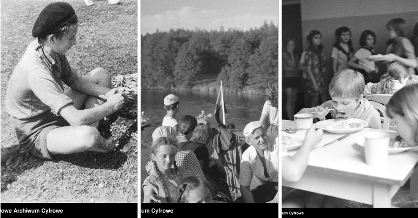 Kolonie i wypoczynek dzieci w PRL-u. Zobacz zdjęcia z kolonii i obozów w PRL-u, udostępnione przez Narodowe Archiwum Cyfrowe