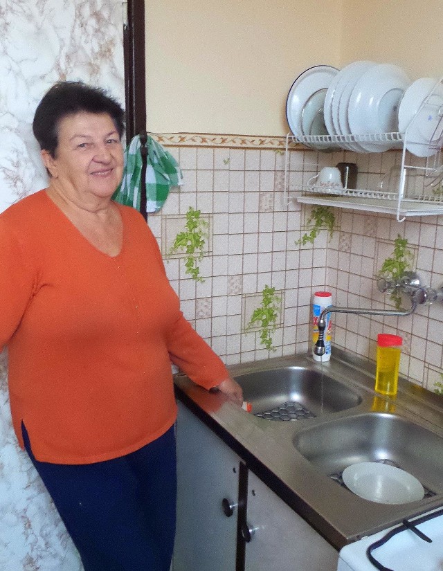 Marianna Kopeć z Olkusza uważa, że woda jest za droga