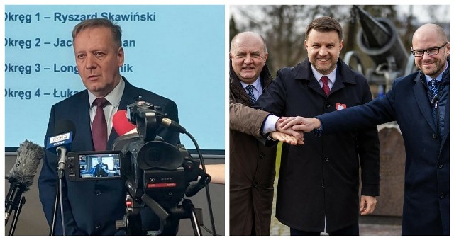 Arkadiusz Wiśniewski jak na razie ma tylko jednego kontrkandydata do wyścigu o fotel prezydenta Opola -  Ryszarda Skawińskiego (z lewej) z Konfederacji.