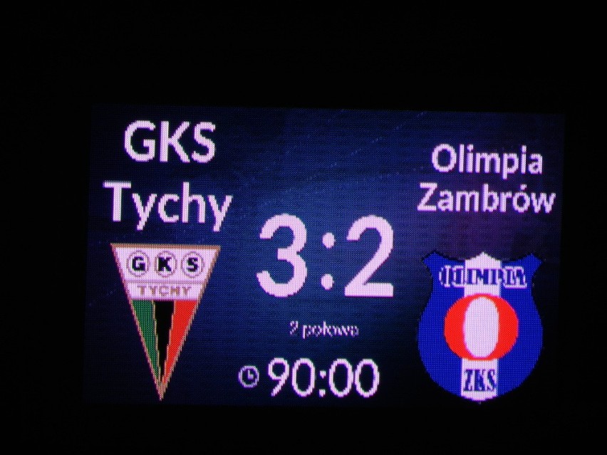GKS Tychy - Olimpia Zambrów 3:2