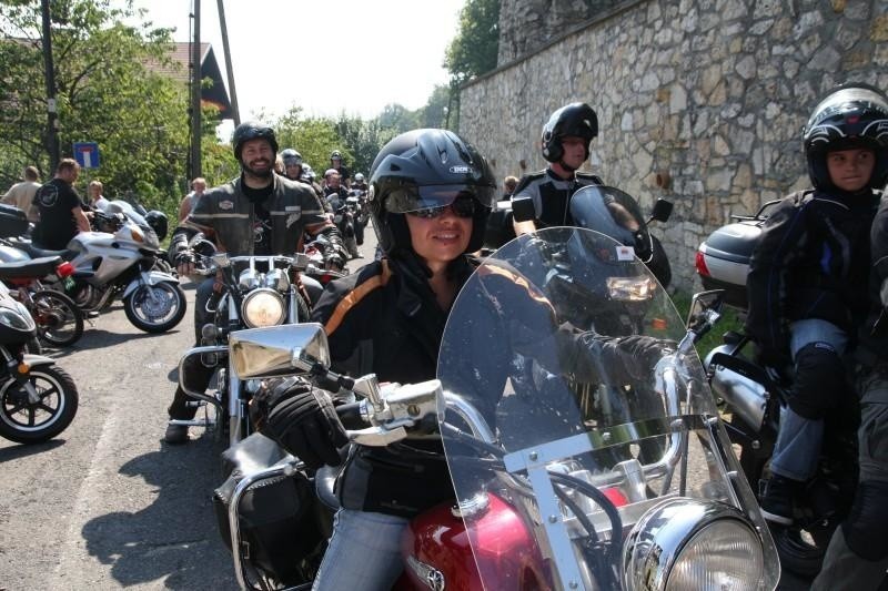Góra św. Anny - pielgrzymka motocyklistów