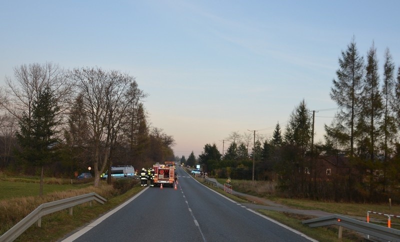 Do wypadku w Iwli doszło w środę po południu. Policjanci...