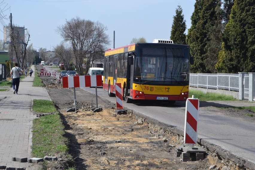 Trwa remont ulicy Kokoszyckiej w Wodzisławiu Śląskim