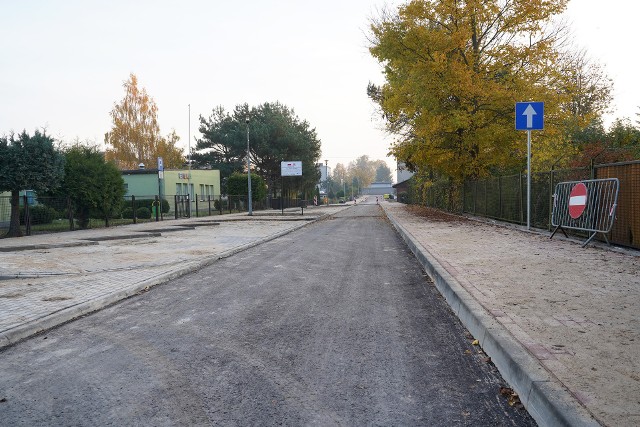 Ulica Bajkowa w Sępólnie po remoncie będzie jak nowa. Jeszcze w listopadzie będzie gotowa.