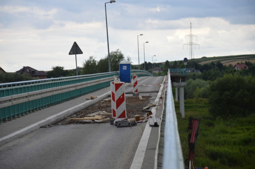 Remont mostu między Ispiną a Nowym Brzeskiem