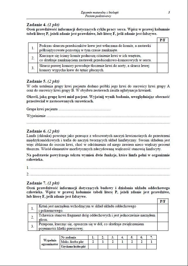 Matura 2014 Biologia - podstawa [ODPOWIEDZI, ARKUSZ CKE]