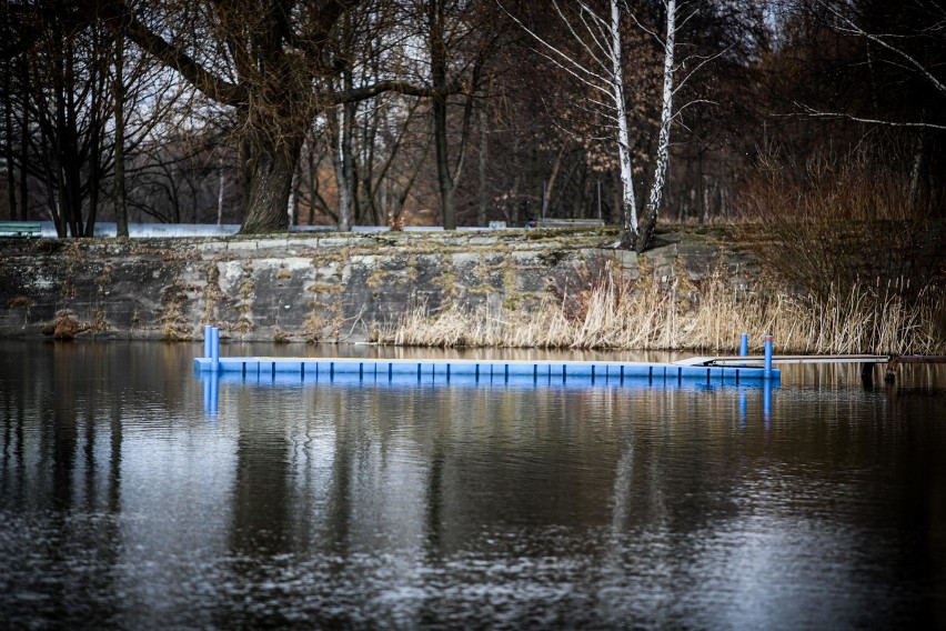 Dolina Trzech Stawów w Katowicach 22 marca 2021....