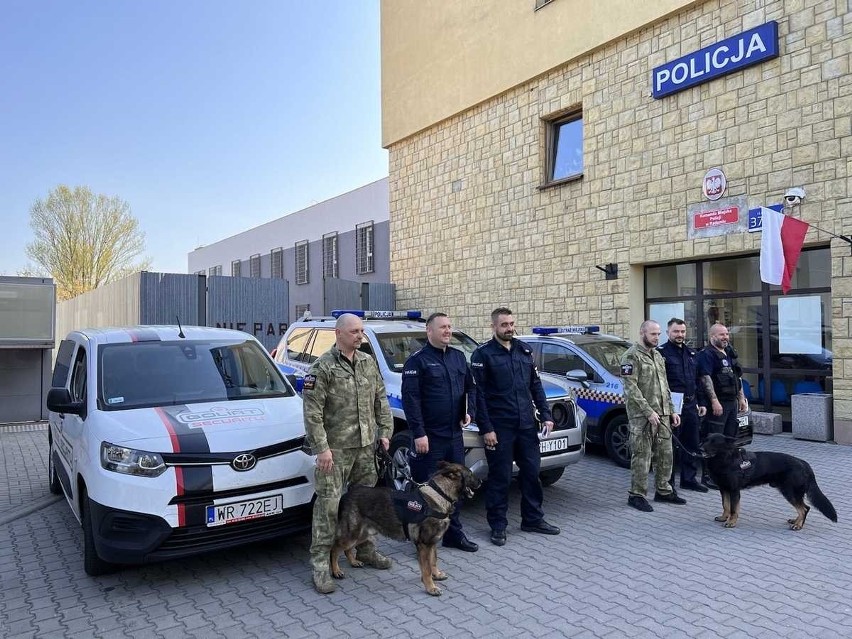 Radomskie służby sprawdzają szkoły pod kątem materiałów wybuchowych przed rozpoczęciem matur