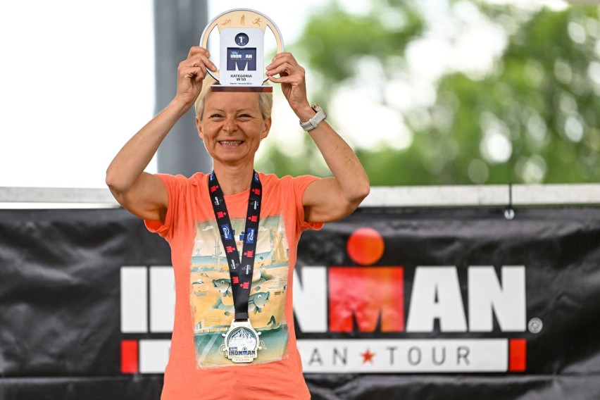 Iwona Latańska z Puław pokazała, że Ironmanką można zostać w każdym wieku. Marzy o starcie na Hawajach