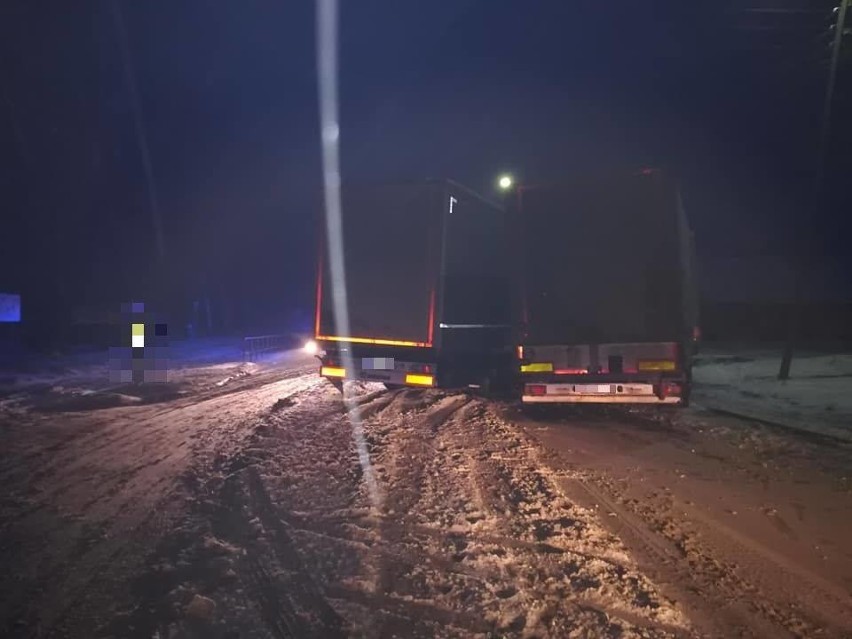 Chodorówka Nowa. Wypadek tirów zablokował DK8