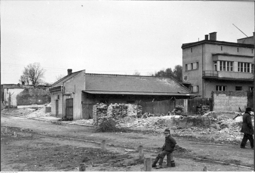 Plac Solny - widok ogólny, maj 1941