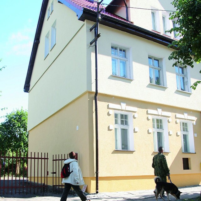Budynek przy ulicy Słowiańskiej 19 po remoncie.