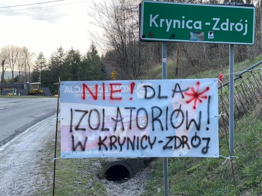 Koronawirus w Krynicy-Zdroju. Jest kompromis w sprawie funkcjonowania izolatorów w Krynicy