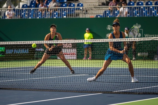 Weronika Falkowska i Katarzyna Piter w drugiej rundzie turnieju BNP Paribas Warsaw Open