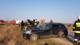 Wypadek na skrzyżowaniu dróg Tołcze - Markowszczyzna - Niecki. Zderzyły się dwa auta (zdjęcia)
