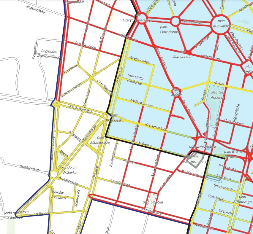 Nowa Strefa Płatnego Pakowania w Szczecinie od 31.03.2021. Większa i droższa. Sprawdziliśmy stan przygotowań