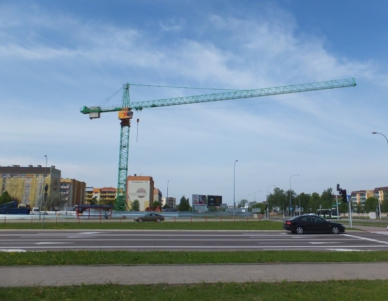 Przy ul. Wrocławskiej w Białymstoku powstaje nowy pawilon...