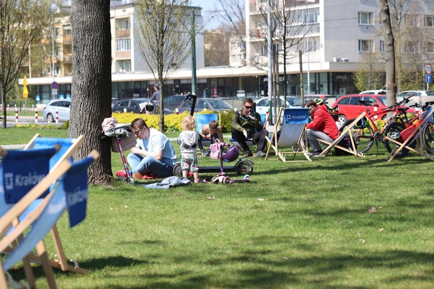 Zielona moc atrakcji przy Nowohuckim Centrum Kultury z okazji Dnia Ziemi  ZDJĘCIA