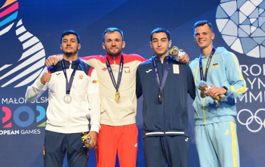 Igrzyska Europejskie. Złoty medal Krasonia w kickboxingu 