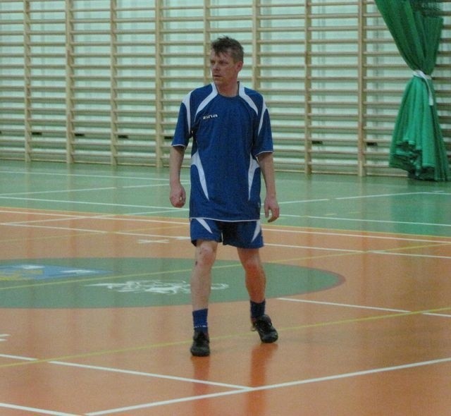 Czołowy strzelec ligi Rafał Boroch (Maja Trans) strzelił w pierwszej rundzie ligi oldbojów 7 bramek.