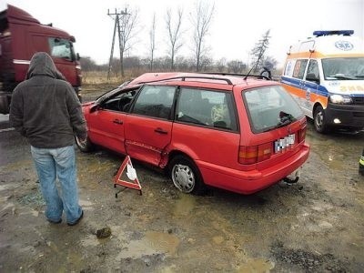 Do wypadku doszło dziś przed południem w okolicach taśmociągu na wysokości Źlinic.