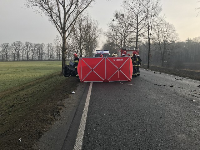 Do tragedii doszło dziś o godzinie 8.15 na drodze krajowej nr 45 pomiędzy Opolem a Zawadą.