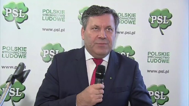 - Wnioskuję o przyjęcie mojej rezygnacji - powiedział prezes Polskiego Stronnictwa Ludowego Janusz Piechociński.