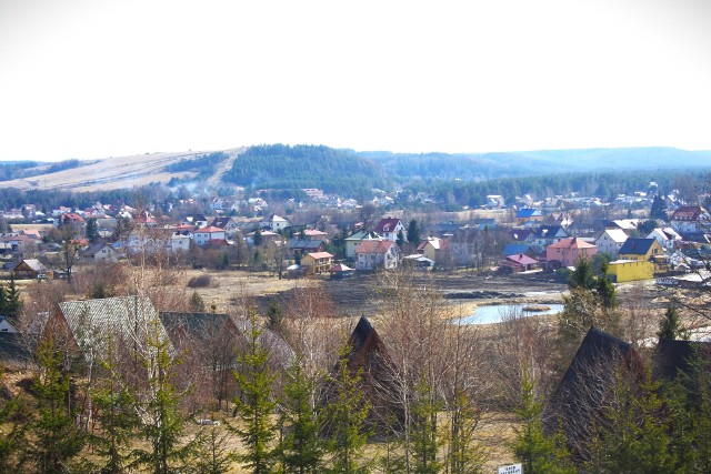 Na zdjęciu panorama Krasnobrodu