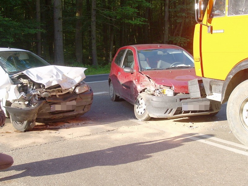 Wypadek na trasie Koszalin-Mścice