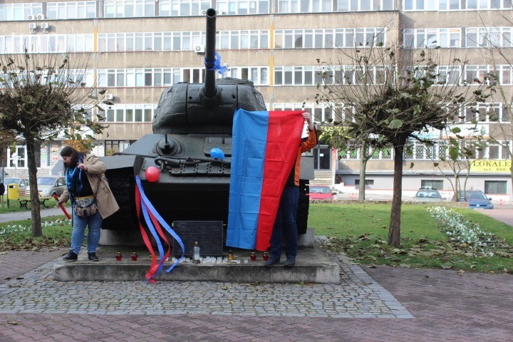 Czołg T-34 zniknie z Gliwic? Dziś protest mieszkańców w jego obronie [ZDJĘCIA]