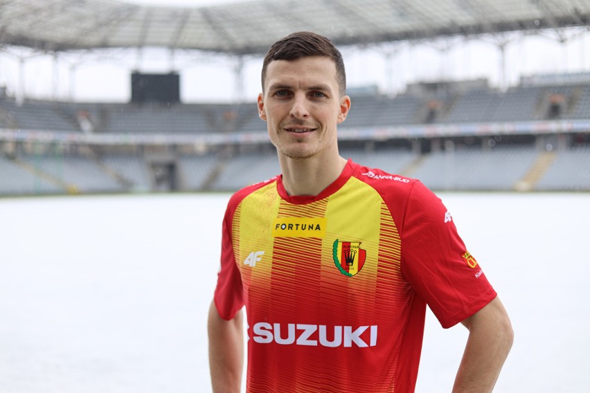 Transfery. Korona Kielce ma napastnika! Jest nim Jewgienij Szykawka, 29-letni zawodnik z Białorusi. Grał też w Grecji i Kazachstanie