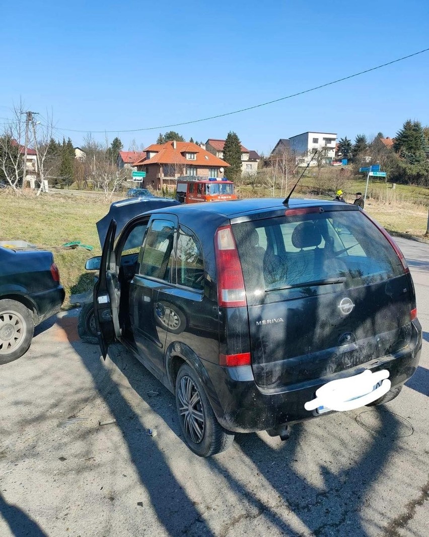 Wypadek w Niegoszowicach