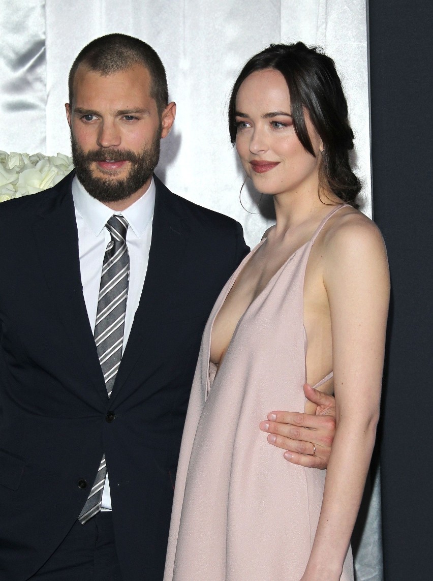 Jamie Dornan i Dakota Johnson...