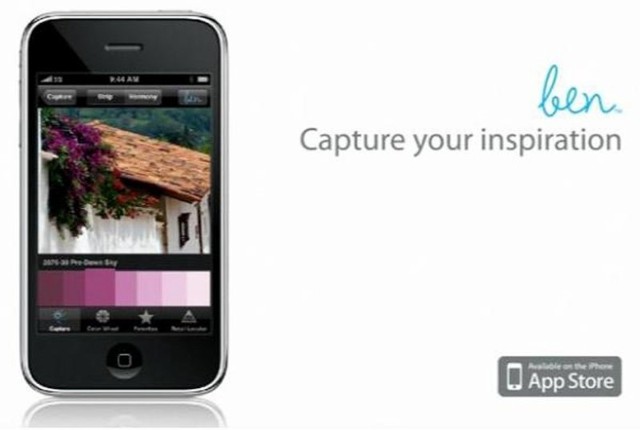 Posiadacze iPhone'a mogą bezpłatnie skorzystać z  programu ben Color Capture.