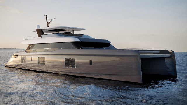 Na zdjęciu: jacht zamówiony przez Rafaela Nadala