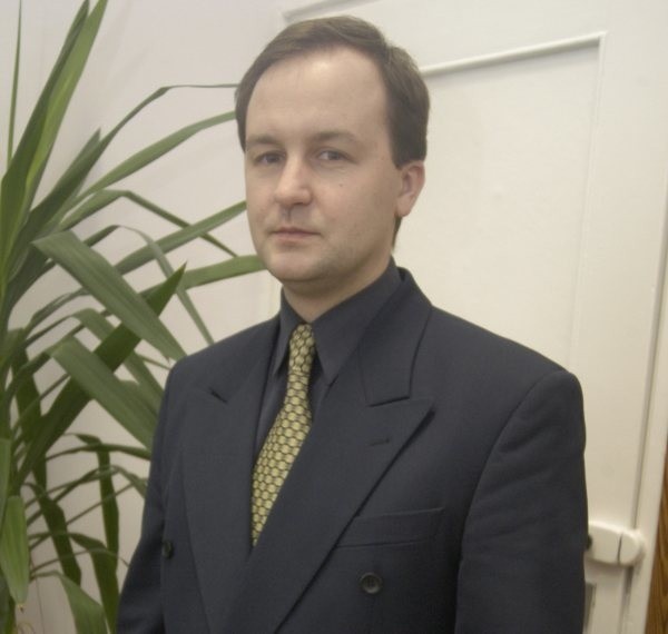 Dr Marek Białokur, historyk z Uniwersytetu Opolskiego.