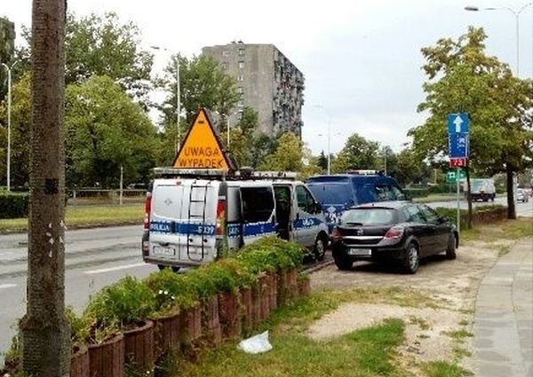 Na miejscu porannego wypadku w Kielcach