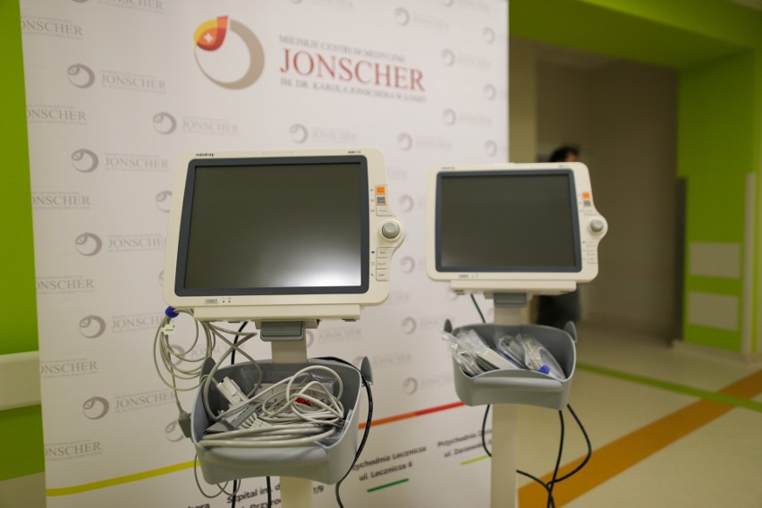Łódź Szpital im. Jonschera otrzymał dwa nowoczesne kardiomonitory od prywatnego darczyńcy 