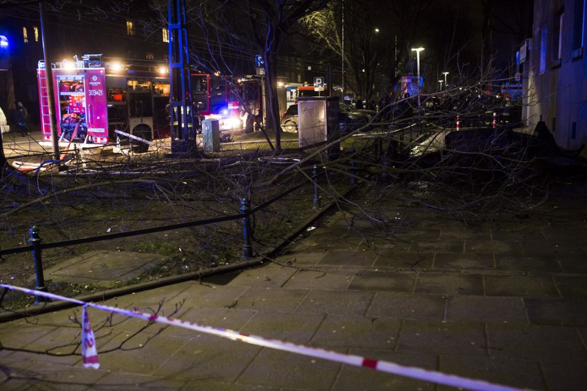 Kraków. Pożar kamienicy przy Królewskiej, jedna osoba nie żyje