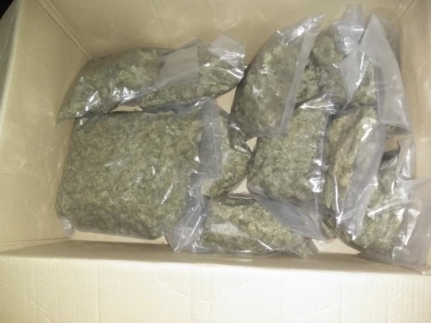 Kraków. 37-latek miał w garażu 4,5 kg marihuany 