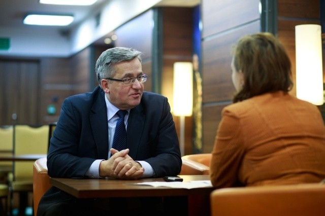 Prezydent RP Bronisław Komorowski