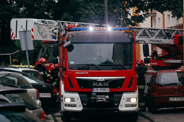 Jak informują nas strażacy z Bydgoszczy, w czwartek, 26 stycznia, przed godziną 13 interweniowali w budynku przy ulicy Niemcewicza.